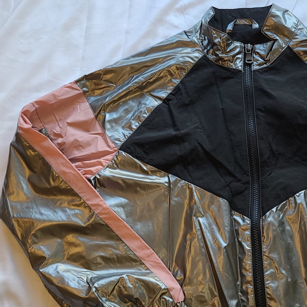 Inc brand windbreaker silver pink - Picture 4 of 16